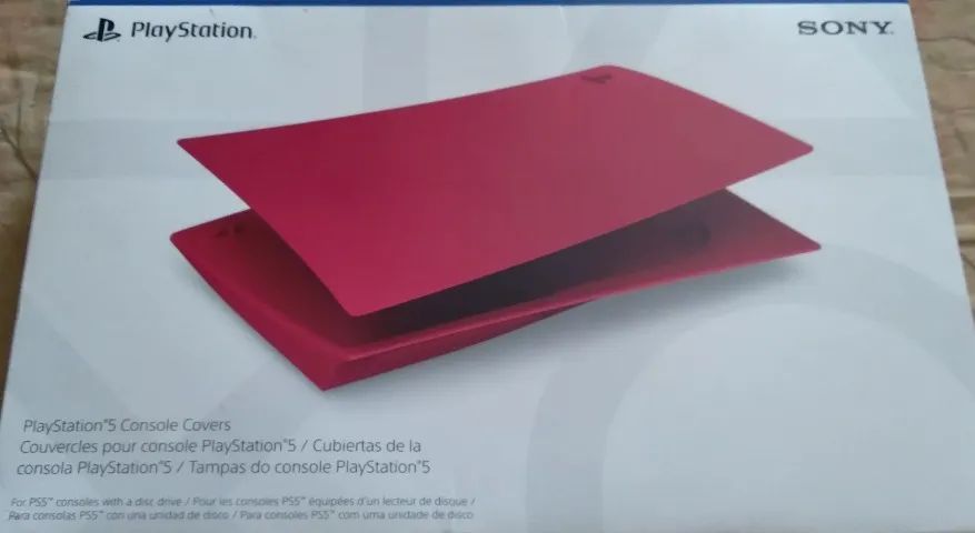 TAMPA PS5 Disco Cosmic Red - Foto 2