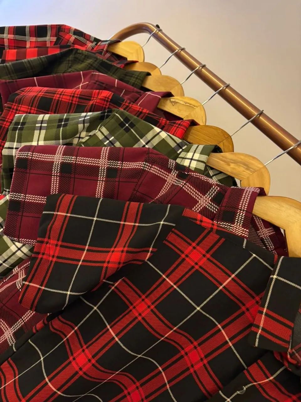 camisas xadrez do  p ao gg - Foto 3