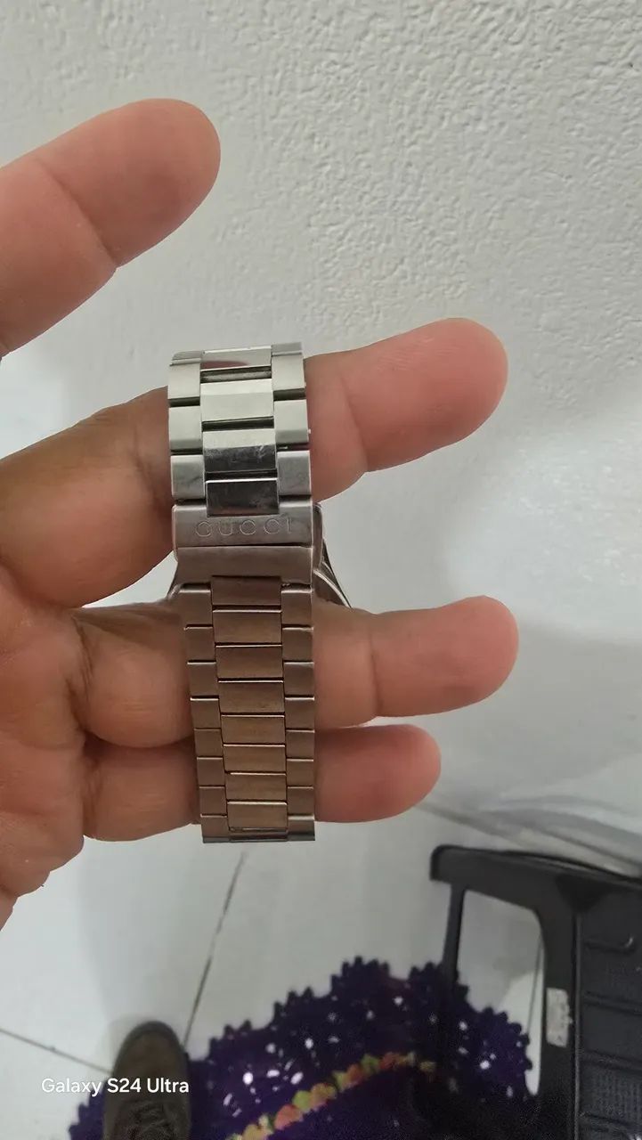 Relogio  gucci g-timeless abelha,prata - Foto 4