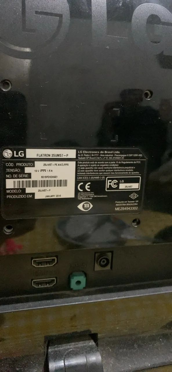 Monitor LG - Preto - Foto 4