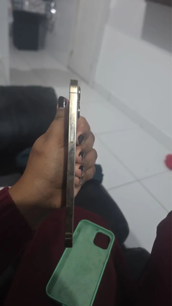 iPhone 12 Pro Max 256 GB - Dourado - Foto 4