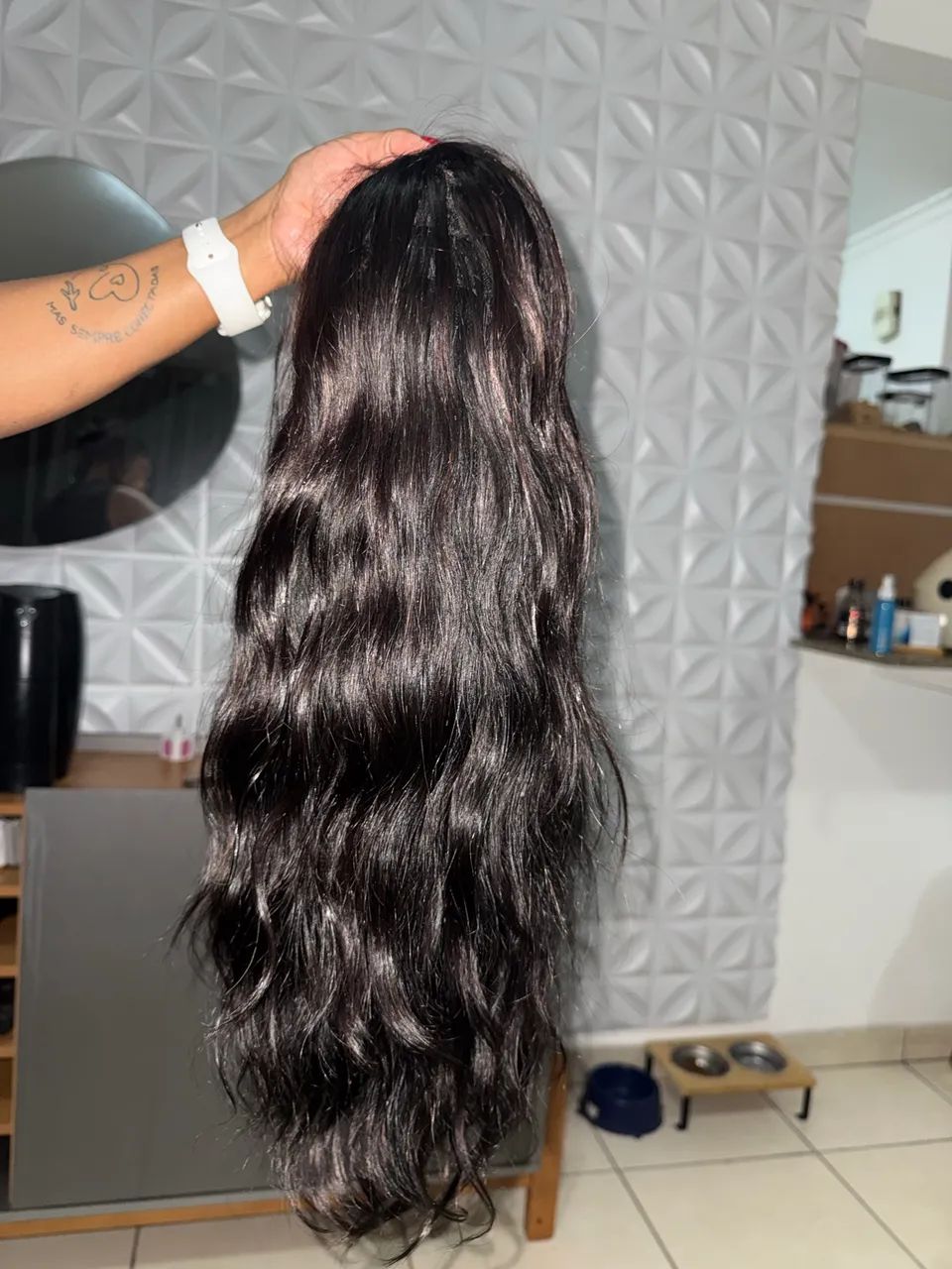 Lace front cabelo humano 55 cm - Foto 3