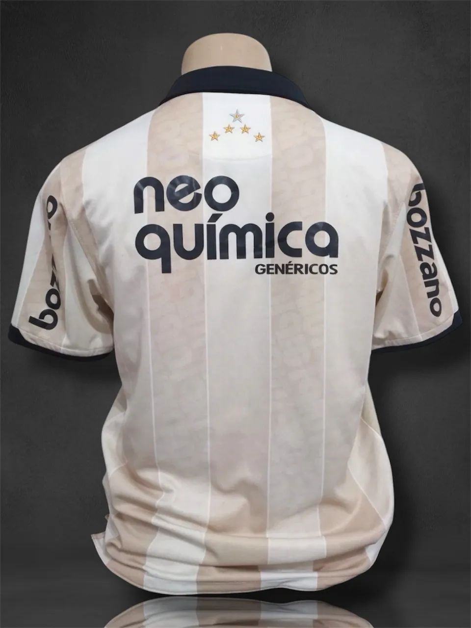 Camisa Corinthians 2010 Centenário - Nike - Oficial - Bege - Foto 2