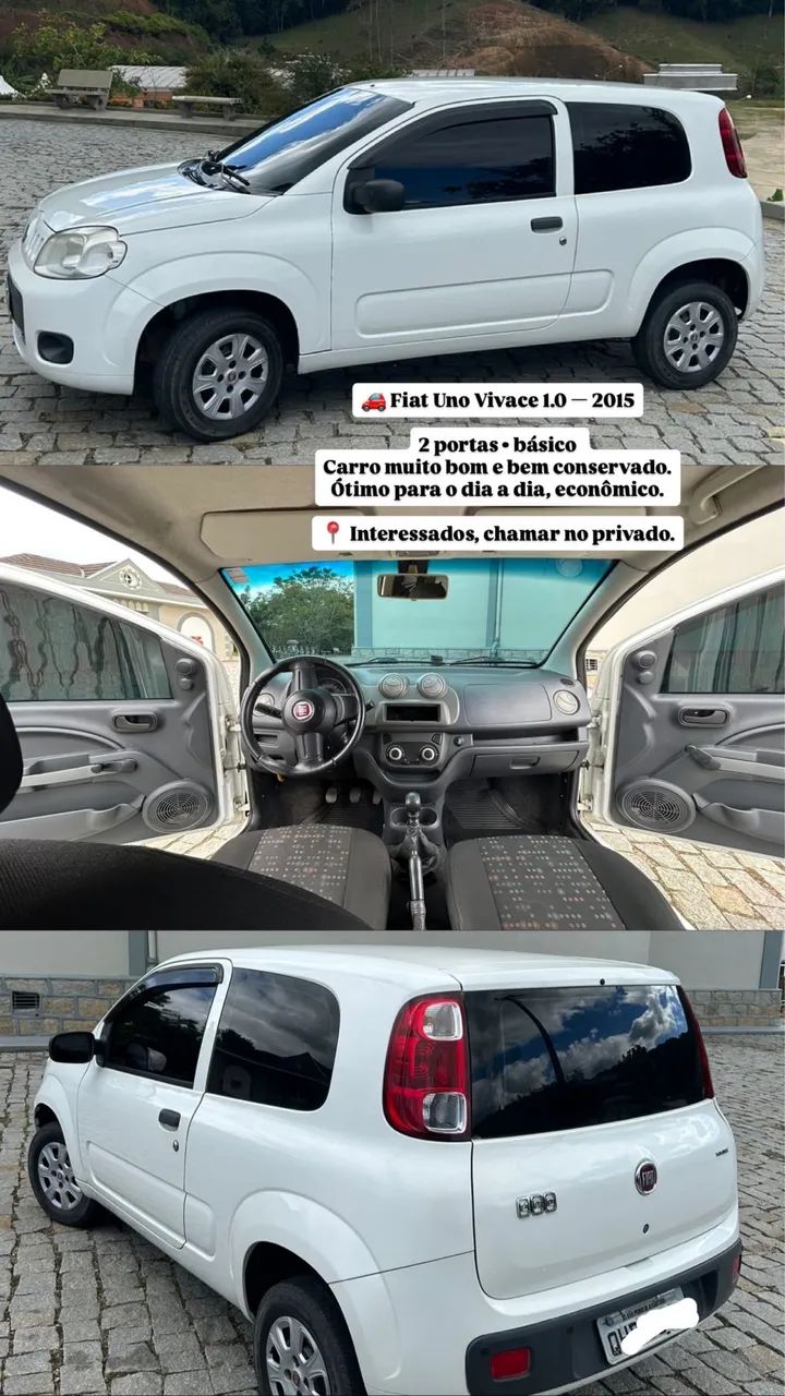Fiat Uno Vivace/rua 1.0 EVO Fire Flex 8V 5P 2015