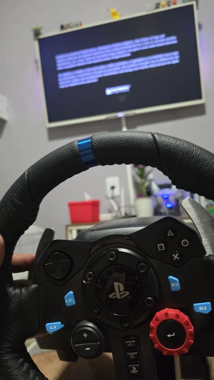 Kit g29 logitech vol + pedais+cockpit