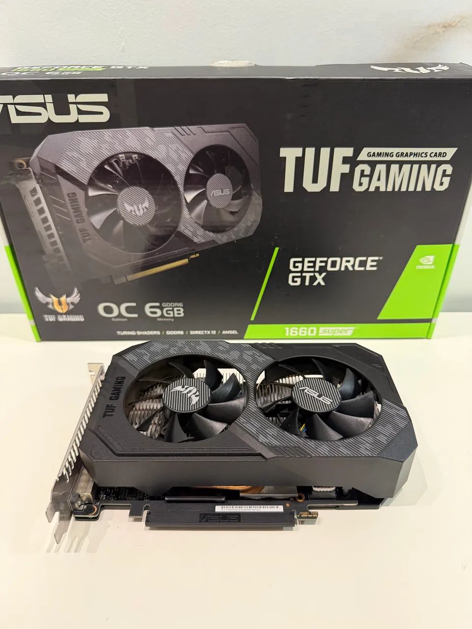 Gtx1660Super Asus Tuf Gaming (Aceitamos trocas) - Placas de Vídeo