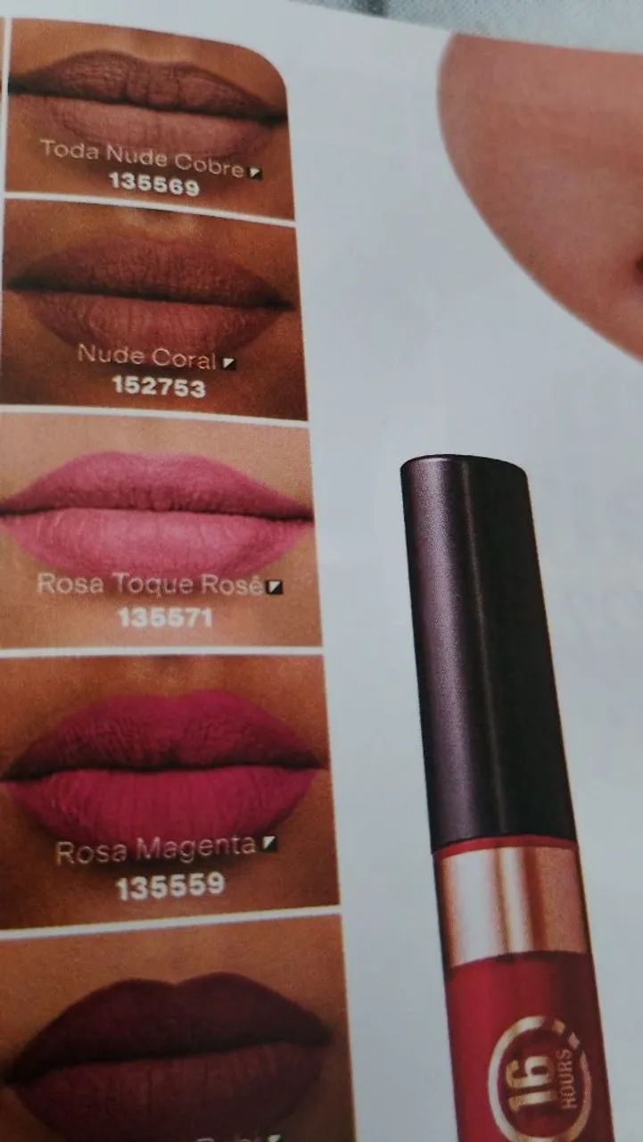 BATOM NUDE CORAL NUDE PÉROLAS R$50 CAD.  - Foto 2