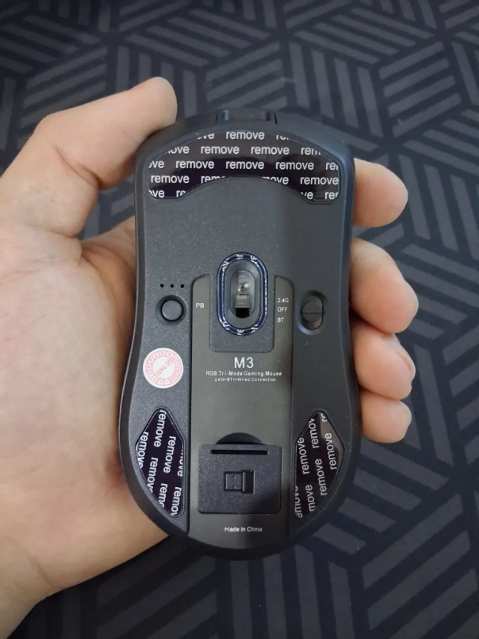 Mouse Gamer Sem Fio Smailwolf M3 - Foto 2