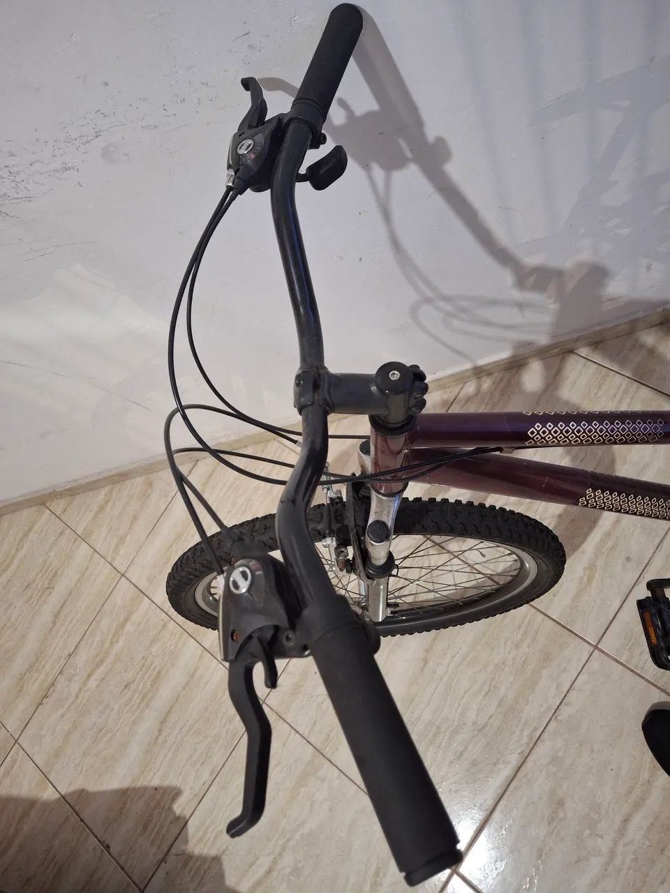 BIKE DE ALUMÍNIO ARO 26 SEMINOVA  - Foto 3