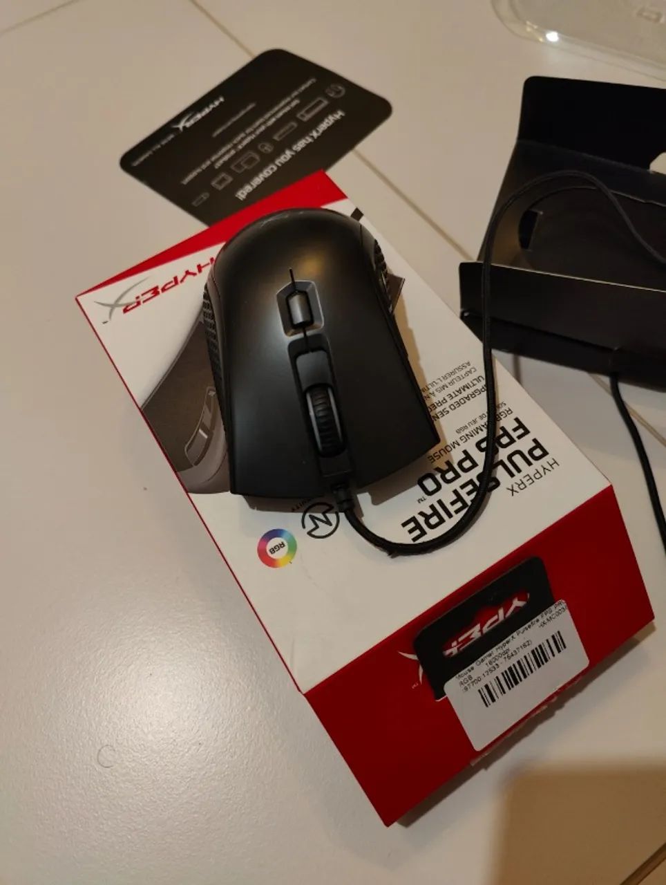 Mouse Gamer HyperX Pulsefire FPS Pro - Usado - Foto 3
