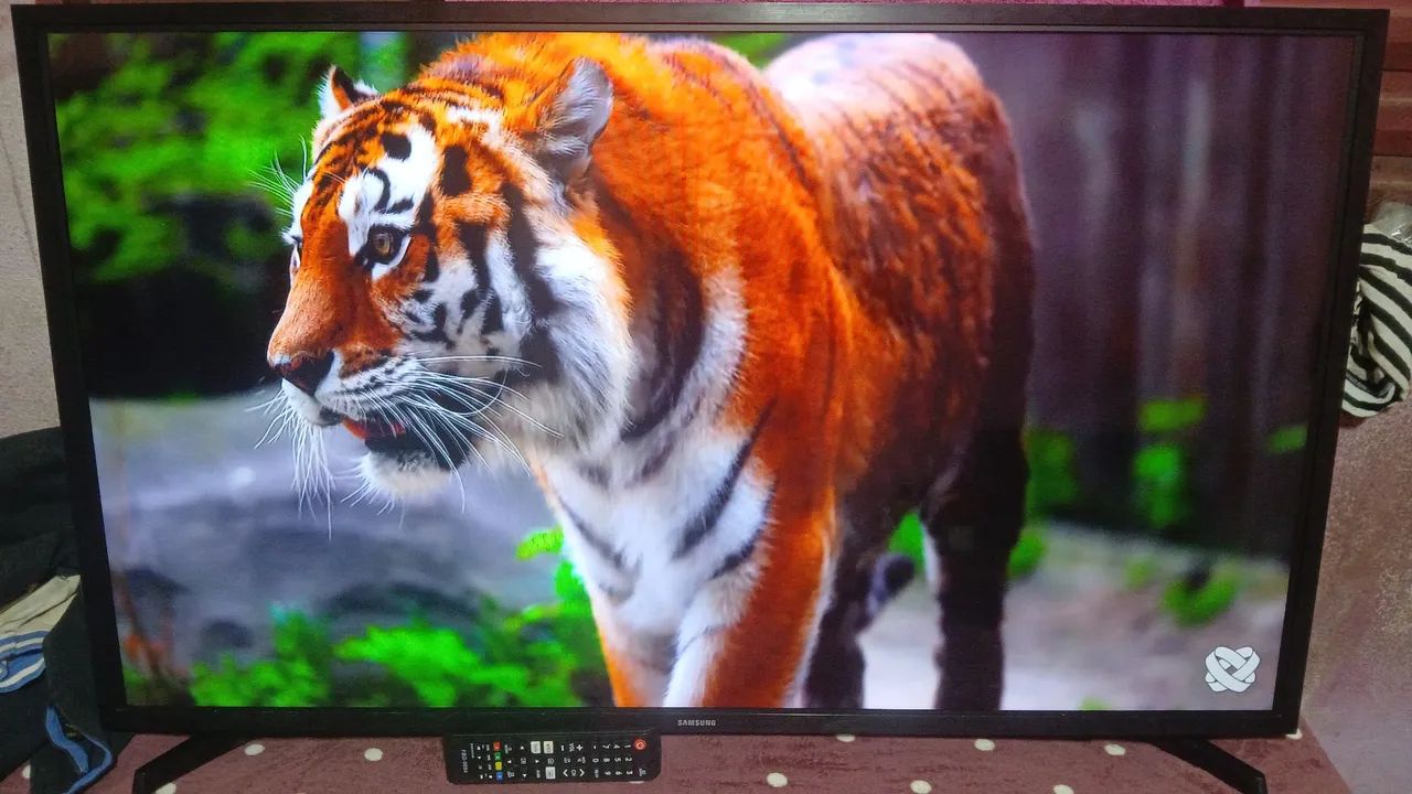 Vendo tv Samsung 43 polegadas smart valor 850 Zap *87 - Foto 4