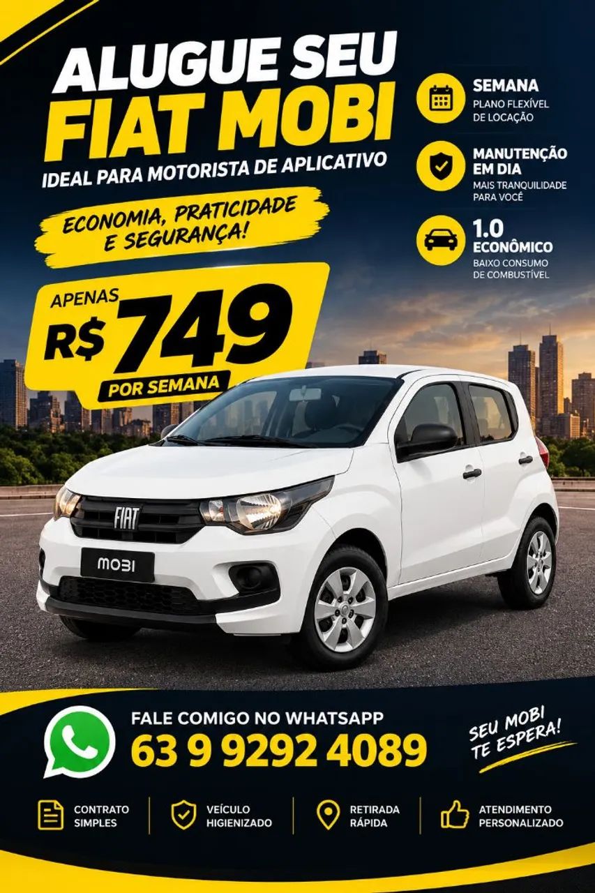 Alugo carro mobi e polo  - Foto 2