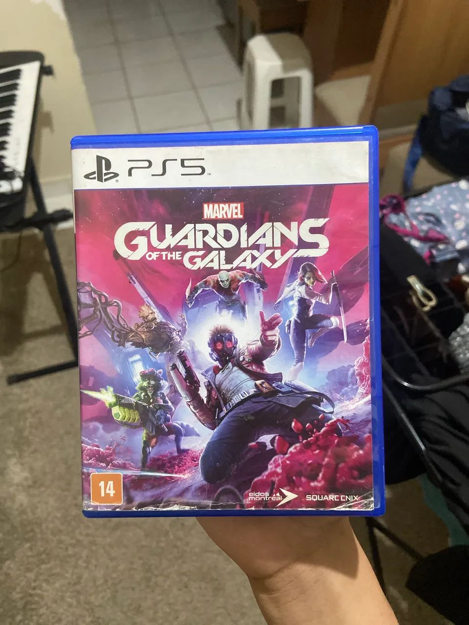 Guardiões da Galáxia mídia física para PS5