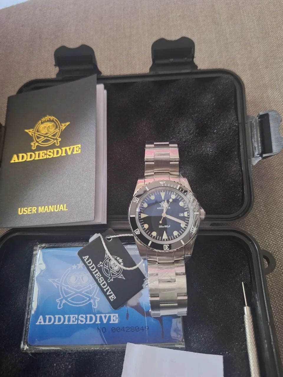 Relogio addiesdive 2068 - novo! - Foto 2