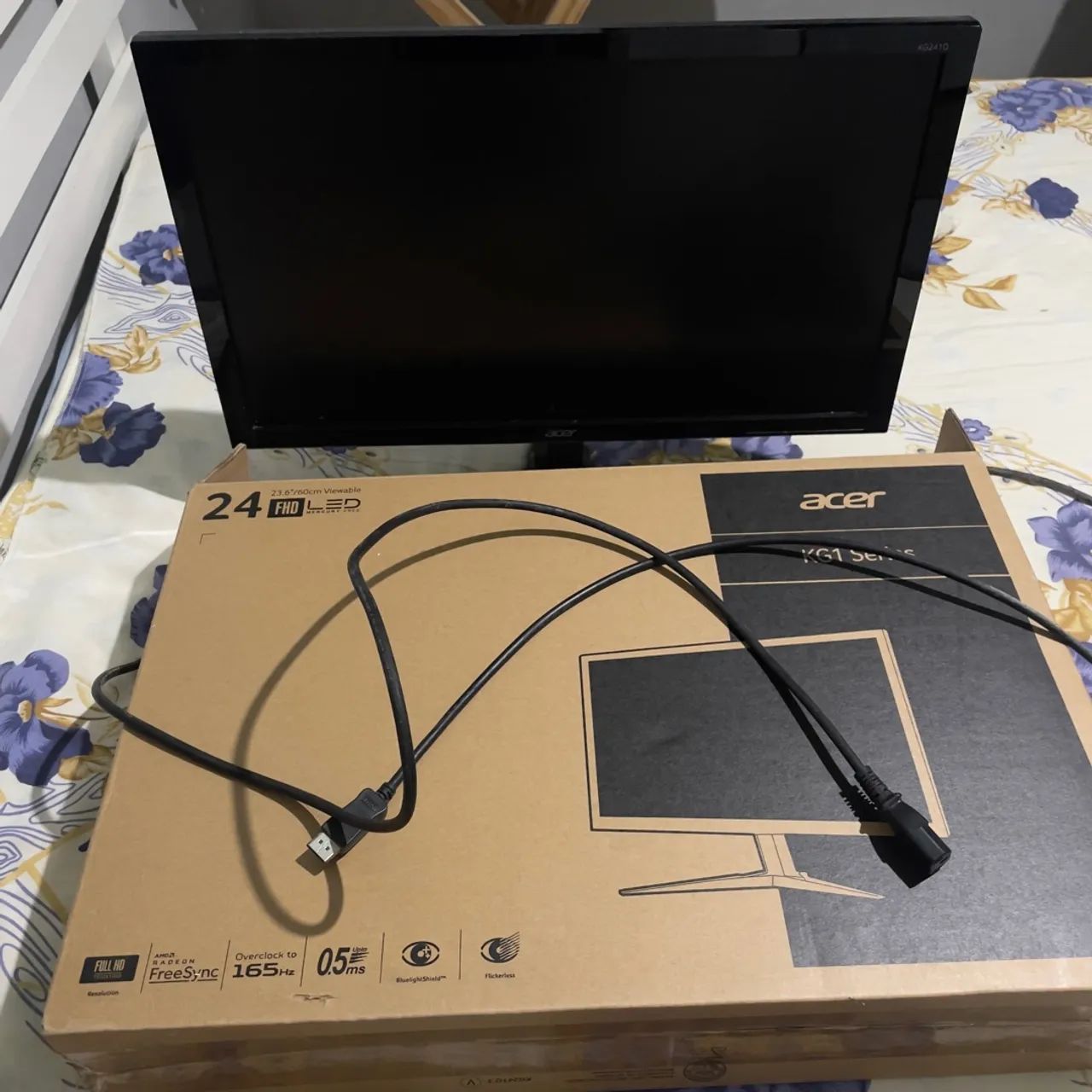 Monitor Gamer 165hz 24 polegadas (FULL HD) - Foto 4