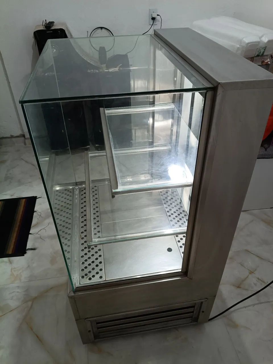 Vitrine de vidro para comércio gelada - Foto 5