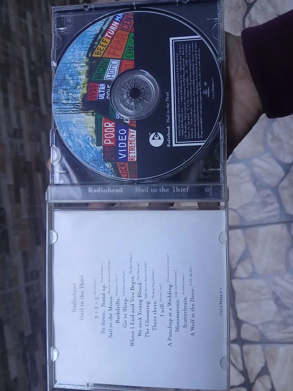 Cd Radiohead Hail to the Thief - Foto 3