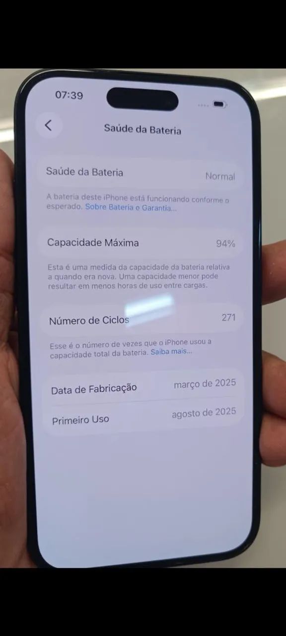 iPhone 16 preto 128gb