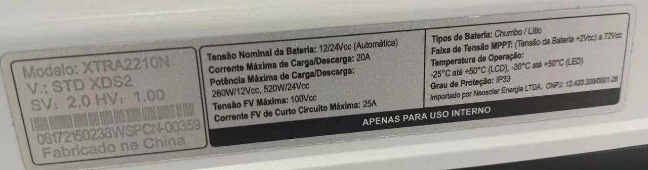 Vende se aparelho solar charge Controller epever - Foto 3