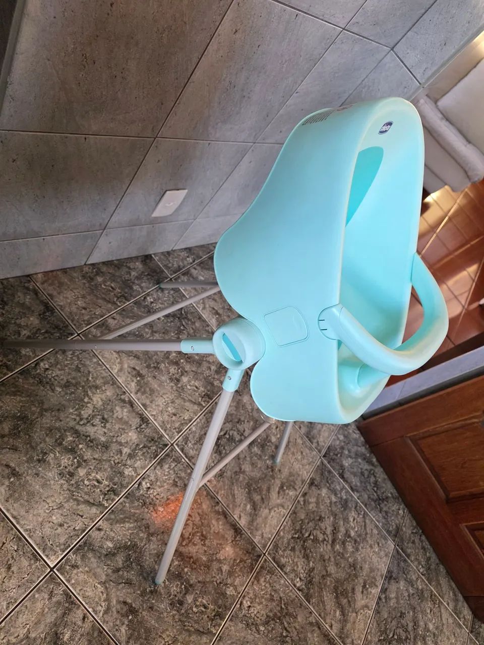 Cadeira de banho para bebê Bubble Nest da Chico - Foto 3