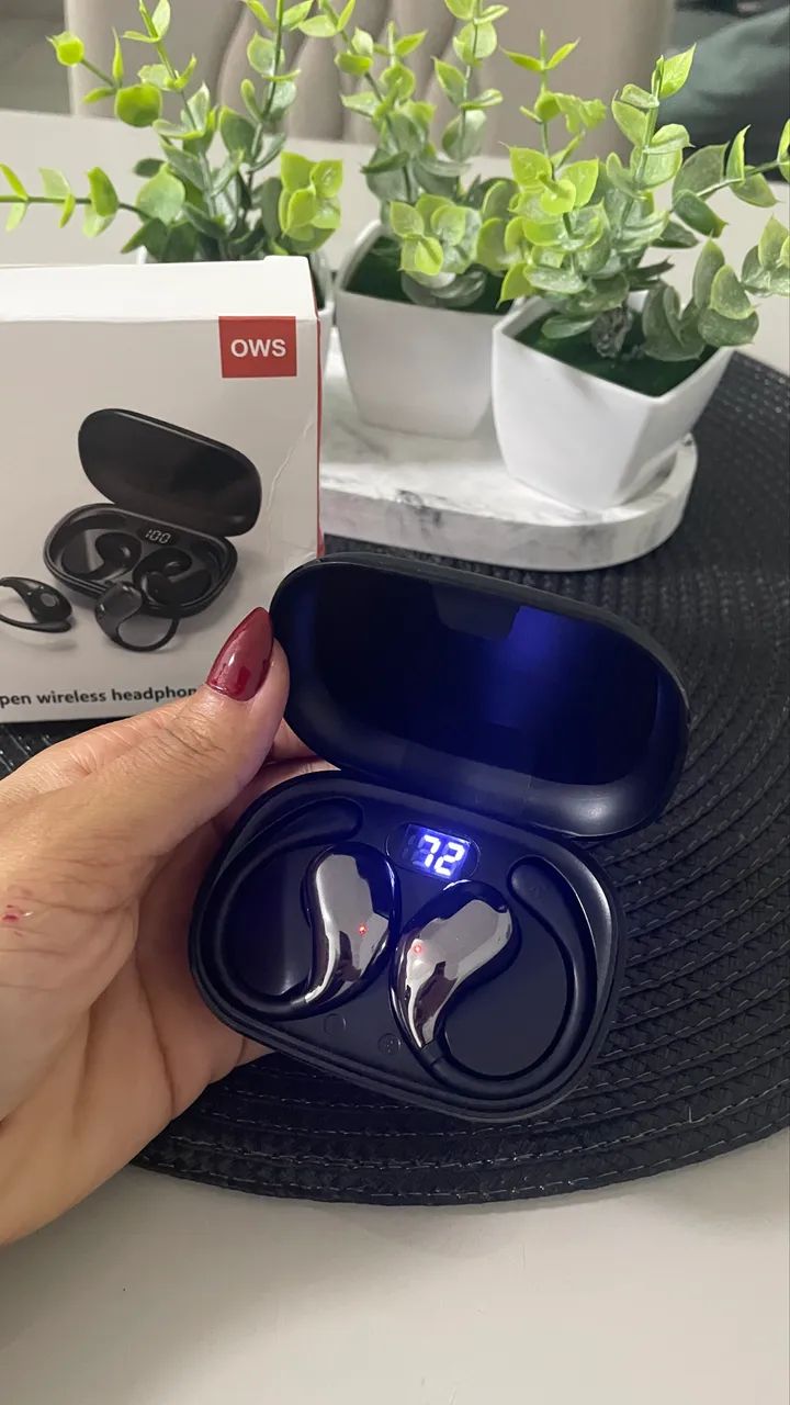Fone Bluetooth c/ condução óssea 