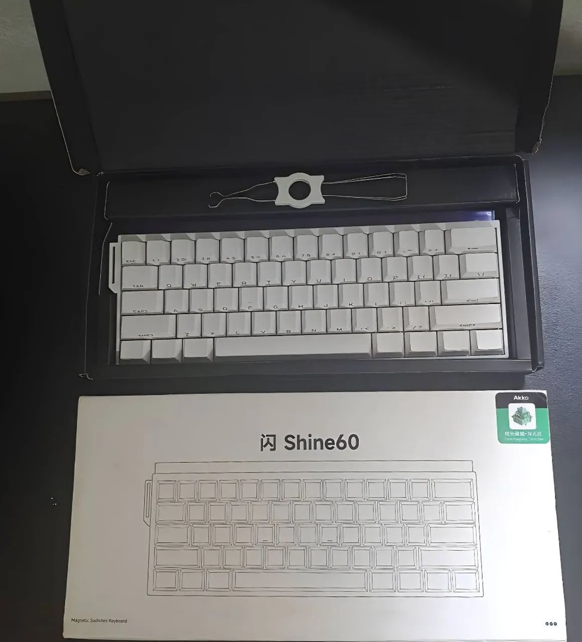 Teclado magnético shine60 he - Foto 4