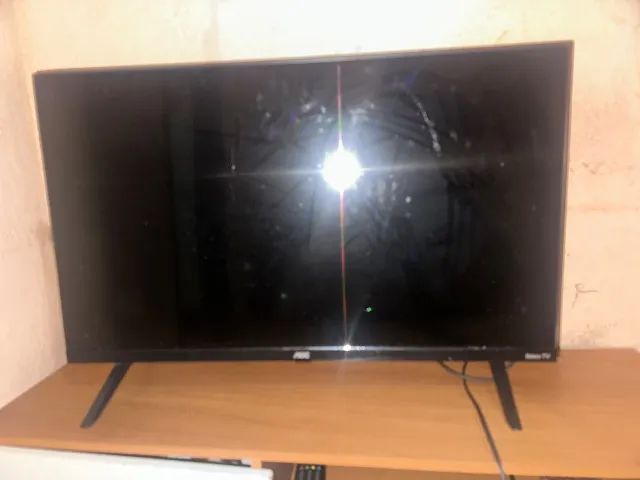 TV AOC 32 - tela queimada 