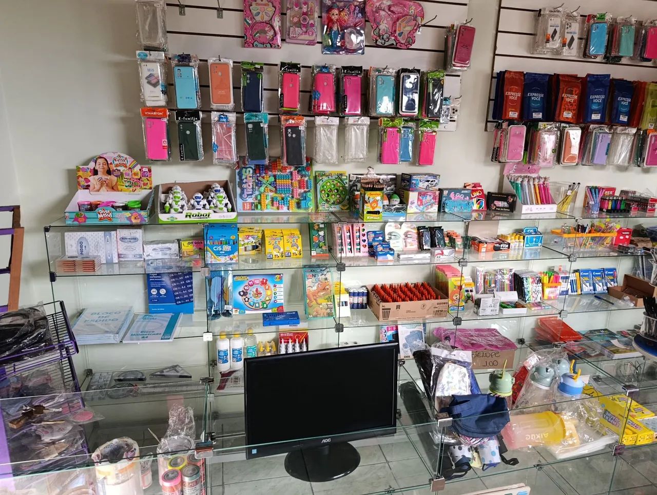 Papelaria, acessórios de celulares e brinquedos - Foto 5