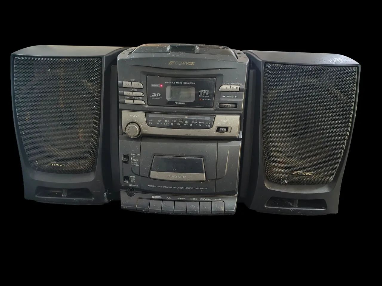 Rádio boombox Semivox 