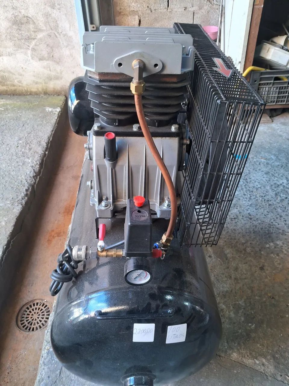 Compressor 175 litros 10 pés  - Foto 5