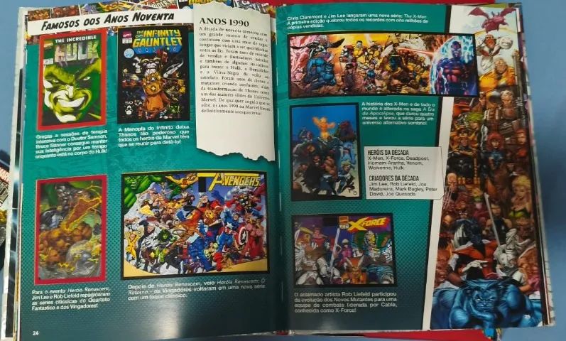 Box Premium Marvel 80 Anos - Completo Colado + Cards - Foto 5