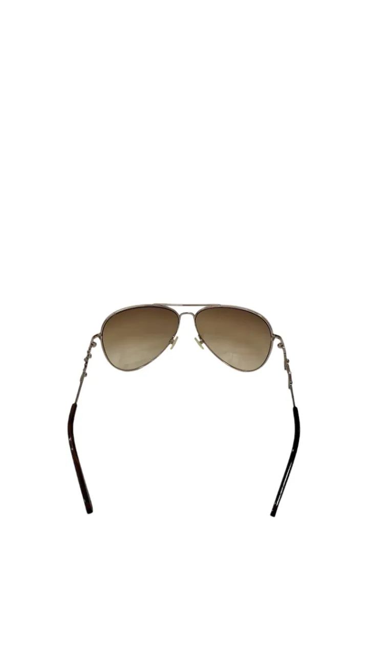 óculos de sol aviador marrom juicy couture - Foto 4