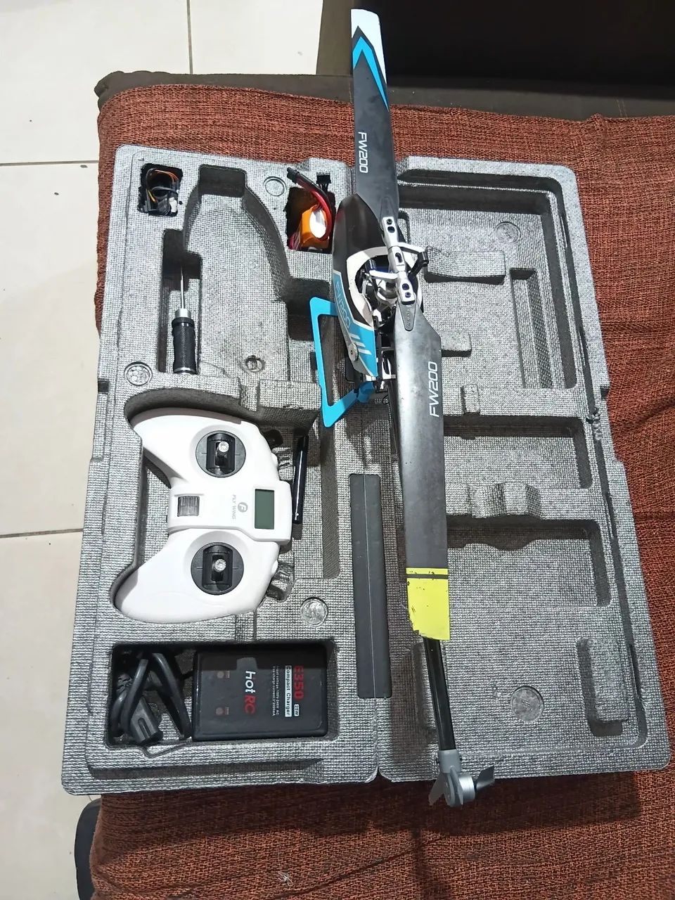 Helicóptero fly Windows fw200 com gos - Foto 3