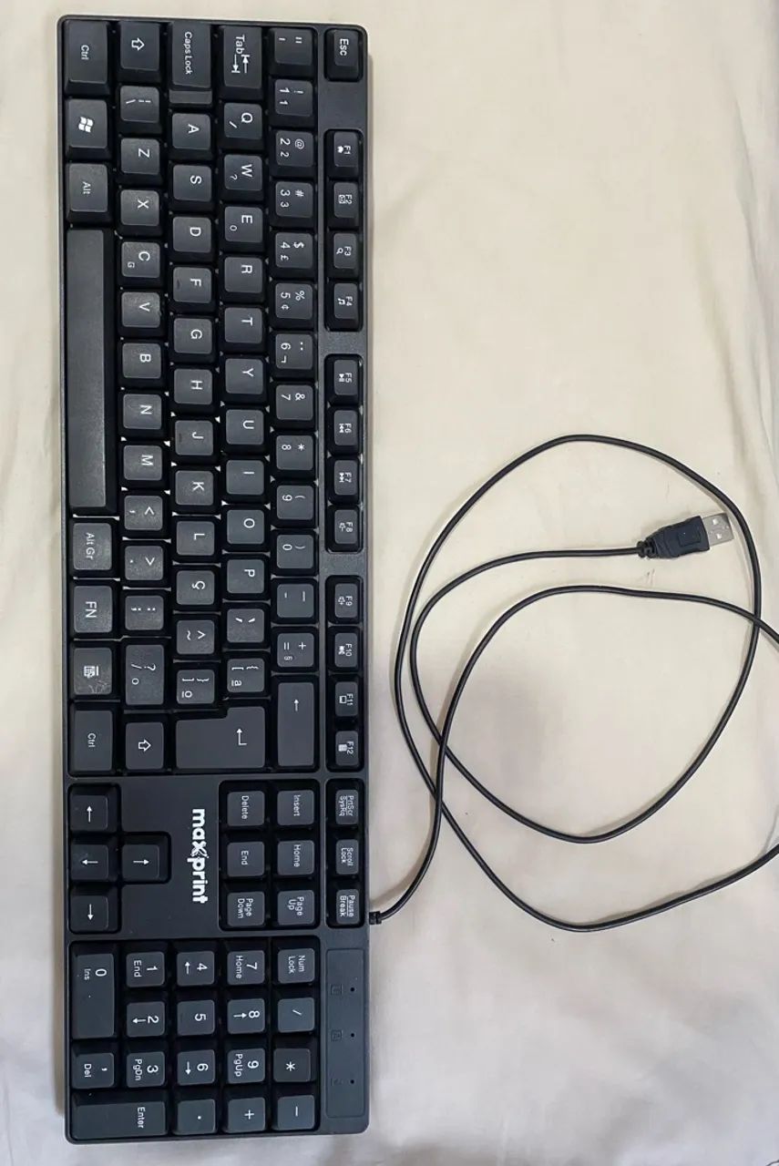 teclado com fio USB - MAXPRINT