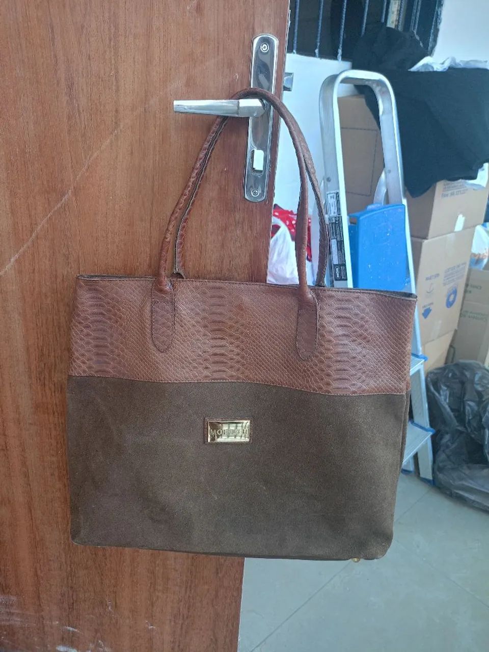 Vendo bolsas de couro legítimo - Foto 2