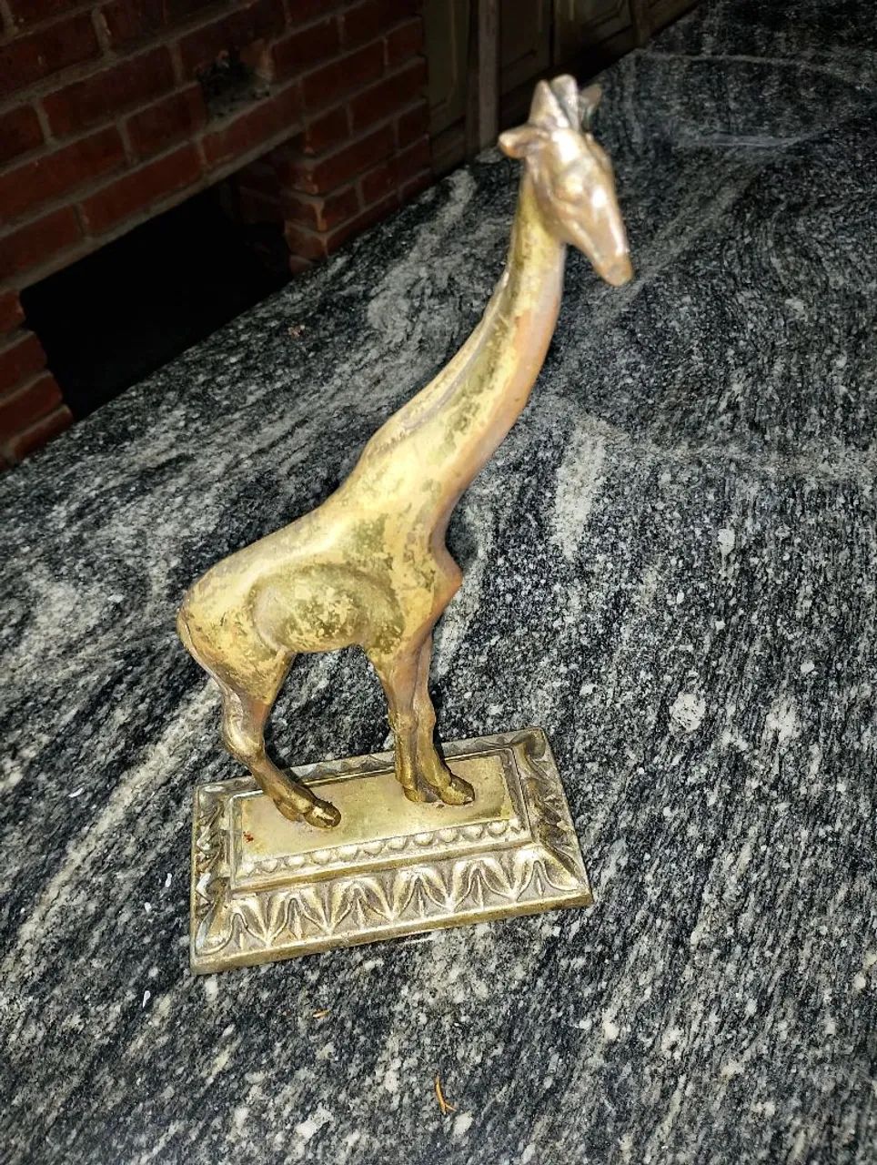 Girafa em bronze - Foto 3