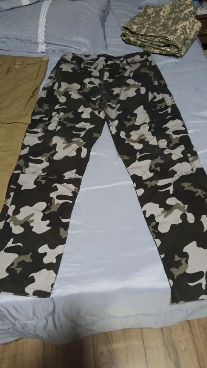 Calça e bermuda tática masculina 