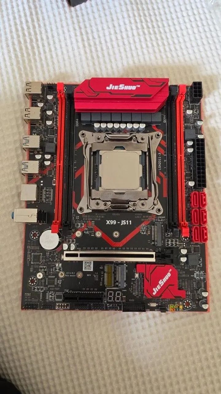 Kit X99 - Placa mãe + Processador 