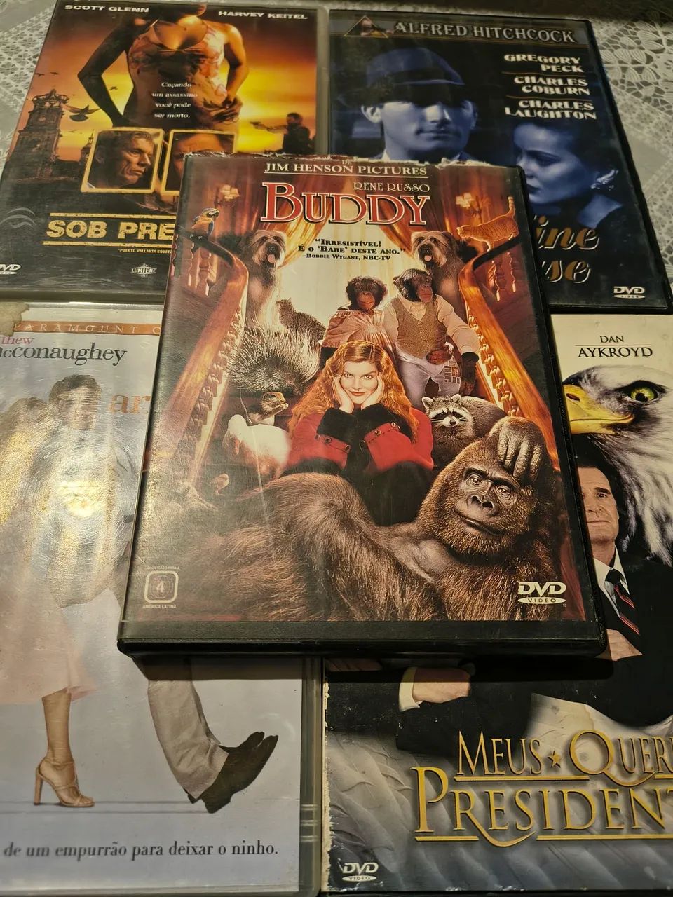 5 dvds Filmes consagrados 