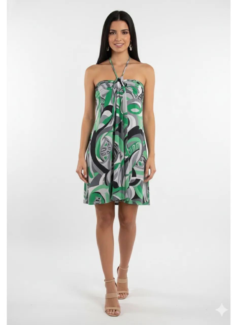 vestido toque gelado