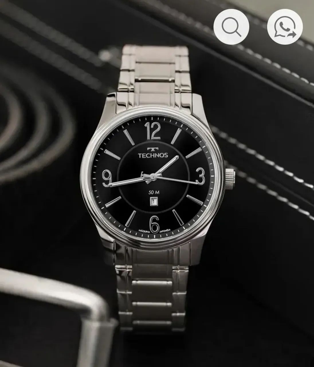Relógio Technos Masculino Classic Steel