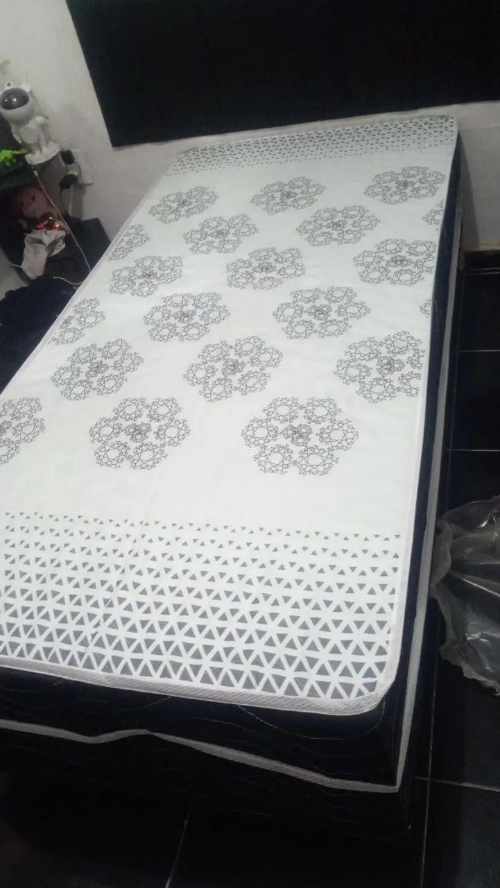 CAMA BOX SOLTEIRO ORTOPÉDICA  - Foto 2