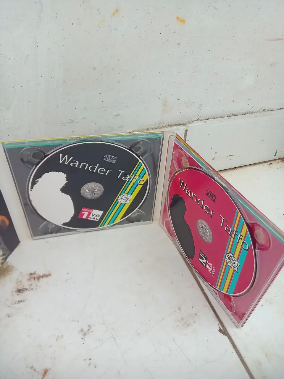 Box CDs duplo raro Wander Taffo 2006 compilação - Foto 3