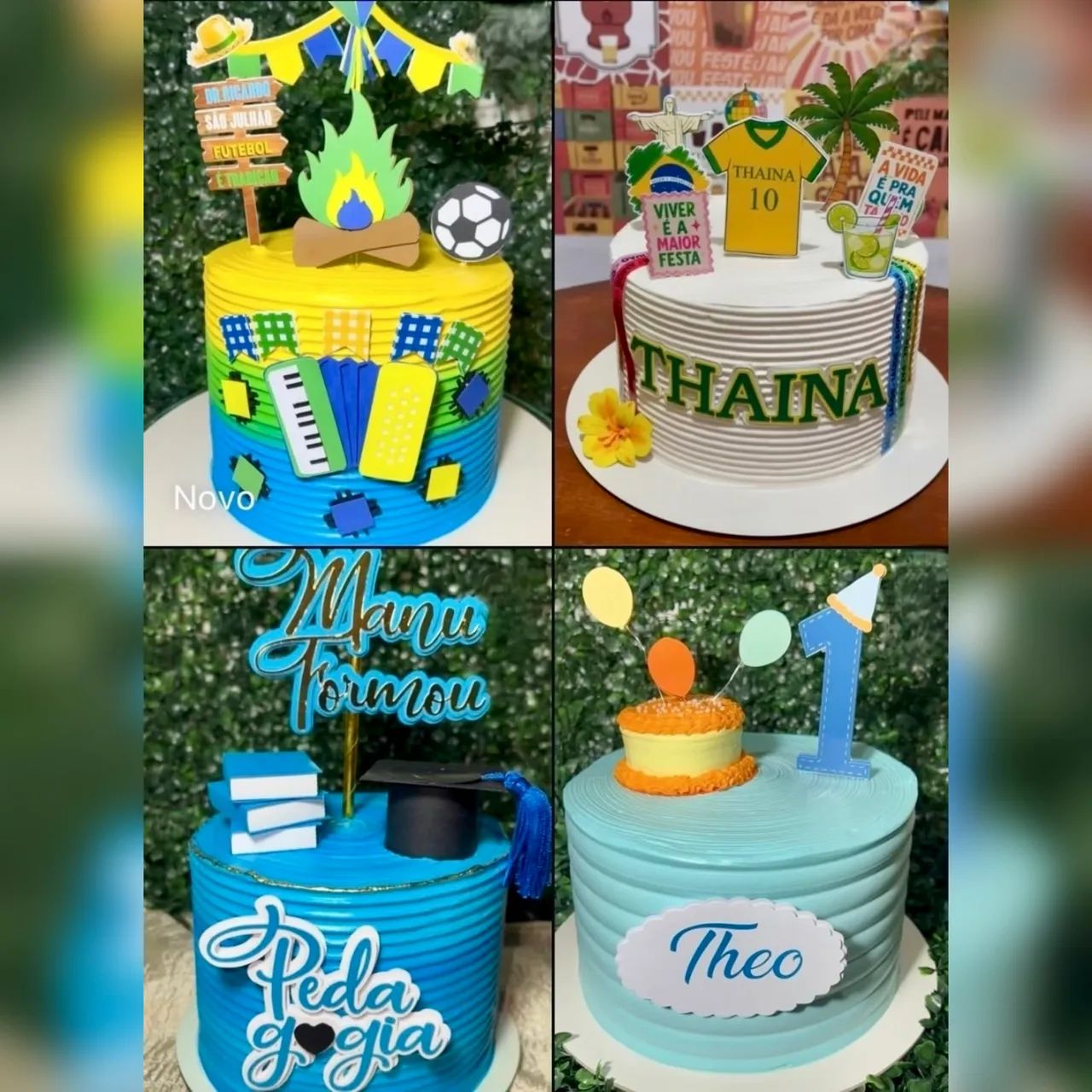 Bolo de Aniversário Personalizado