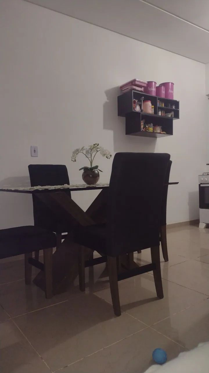 Mesa Dubai 4 cadeiras 136cmx90 - Foto 2