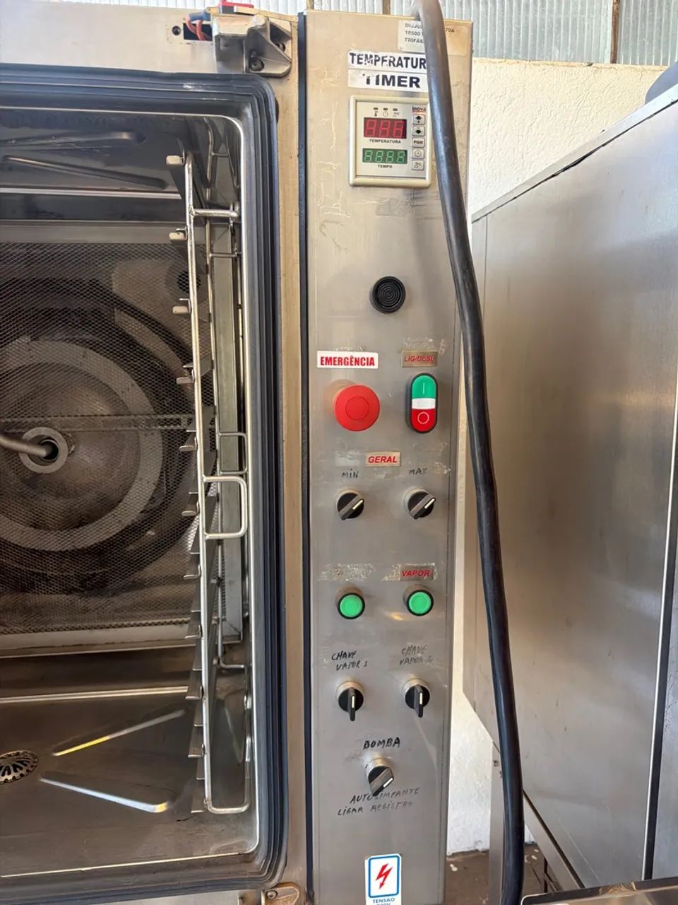 Forno combinado elétrico 10gns Hobbart - Foto 3