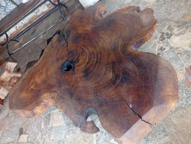 Mesa de centro com pé de ferro  - Foto 2