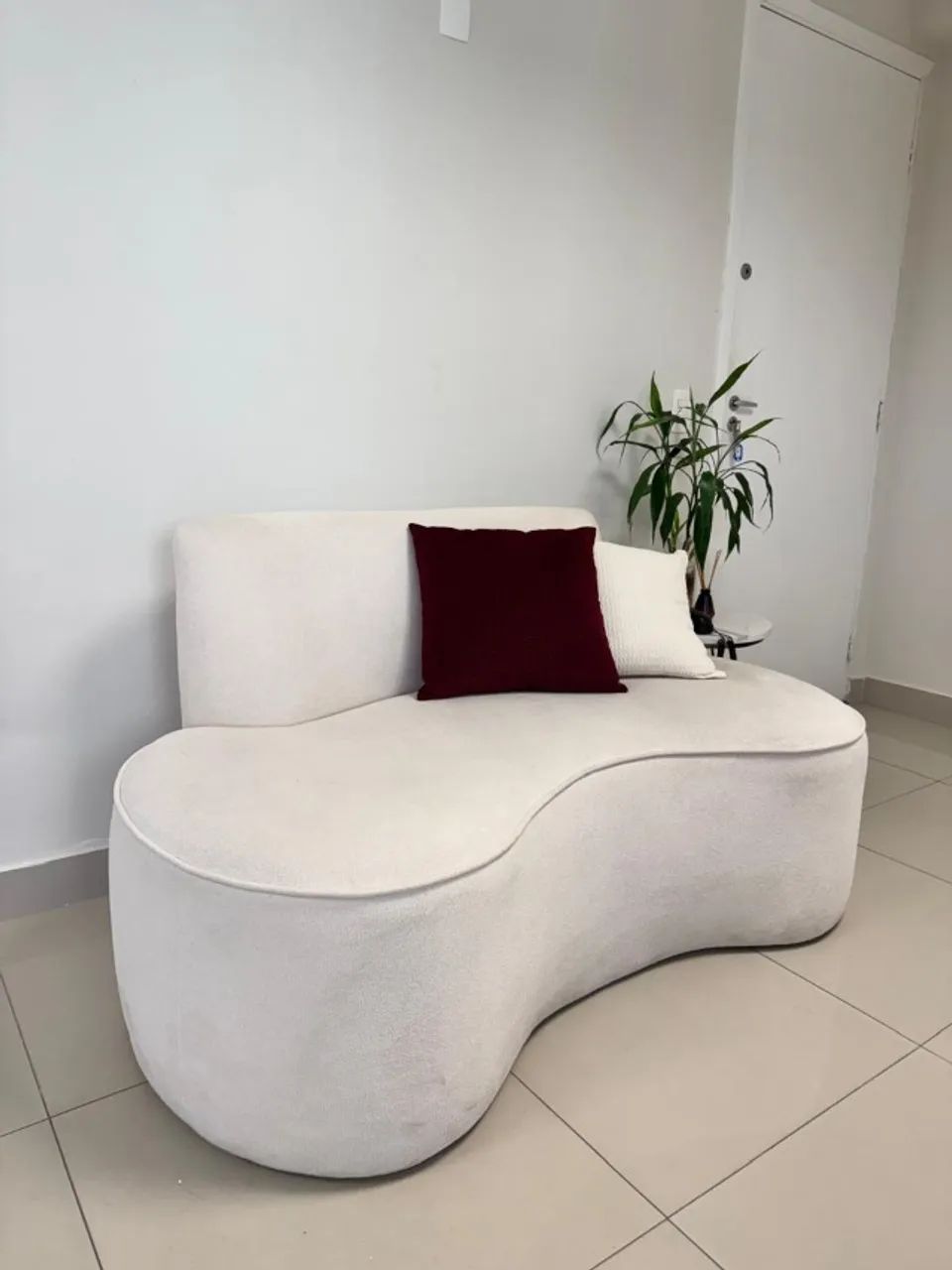 Sofá Boucle Orgânico Curvo - Foto 3
