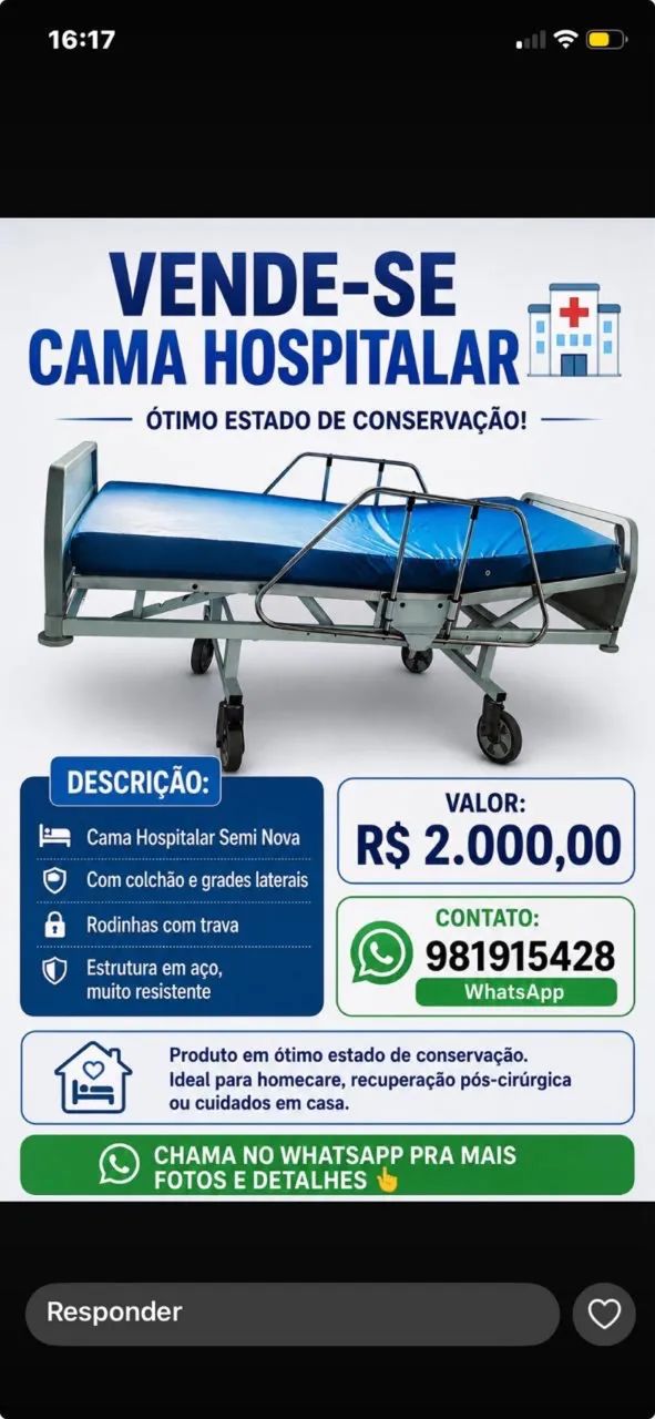 Cama hospitalar 