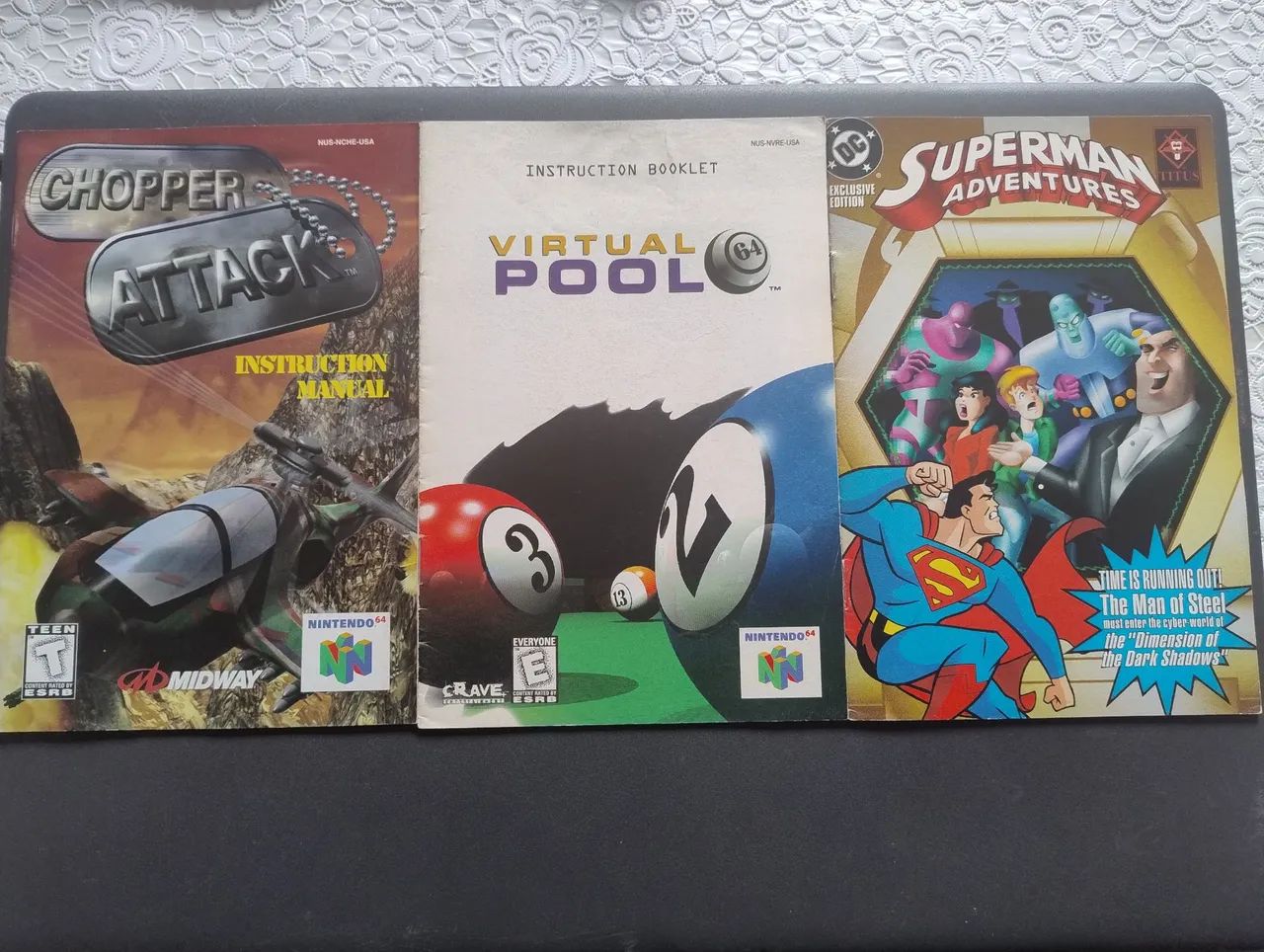Manuais de jogos - Nintendo 64 - Jogos de Vídeo Game - Samambaia